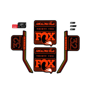 Fxpt Decal Kit 32 F-S Org/Mat Blk 2018