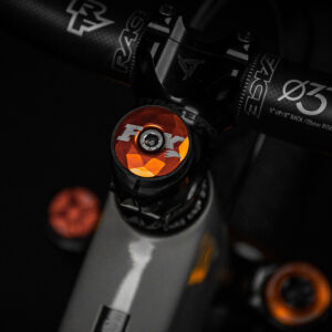Fxpt Stem Cap Crystal 2012 Float Ti 1-1/8 Org Ano